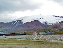 Tibet Railway Through Qinghai